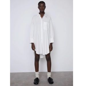 Oversized Poplin Shirt